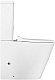 Azario Унитаз-компакт Quadro AZ-2175 UQ1 безободковый с бачком с сиденьем микролифт белый – фотография-17