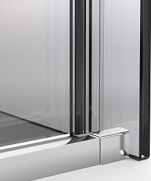 Vincea Душевой уголок Stella 110x90 VSR-1ST9011CL профиль хром стекло прозрачное – фотография-8