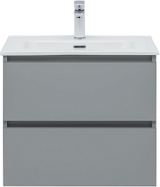 Aquanet Мебель для ванной Вега 2.0 60 Flat подвесная мисти грин матовая – фотография-4