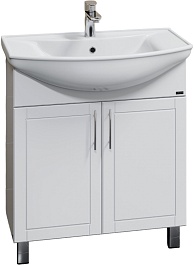 СанТа Тумба под раковину Дублин 75 белая – фотография-2