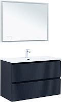 Aquanet Мебель для ванной Джейн (Flat) 100 подвесная маренго матовый