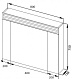 De Aqua Мебель для ванной Кубика 80, зеркало-шкаф Эколь – картинка-14