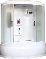 Royal Bath Душевая кабина ALP RB 140ALP-C-R/b/g 140x95 R стекло матовое профиль белый