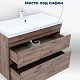 Aquanet Тумба с раковиной Нота New 100 дуб веллингтон табак – фотография-36
