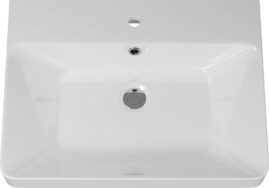 Brevita Тумба с раковиной Victory 60 подвесная серый кашемир – картинка-7