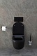 Allen Brau Унитаз подвесной Priority 4.31002.31 чёрный матовый с крышкой 4.31004.31 – фотография-52