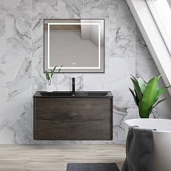 BelBagno Зеркало Kraft 88 SPC-KRAFT-885-785-TCH-WARM-NERO – фотография-6