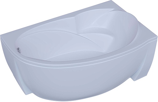 Aquatek Акриловая ванна Бетта 150x95 R с экраном – фотография-2