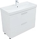 Aquanet Мебель для ванной Ирис New 100 белая – картинка-27
