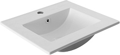 Aquanet Мебель для ванной Алвита New 50 Flat белая матовая – фотография-8