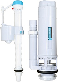 Azario Унитаз-компакт Fresco AZ-8302 безободковый с бачком с сиденьем микролифт белый – фотография-14