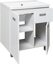 Runo Тумба под раковину Карат 70 белая – фотография-2