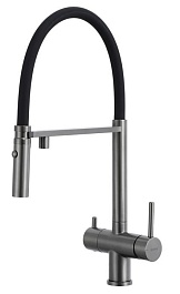 Gappo Смеситель для кухни G4397-89 оружейная сталь – фотография-1