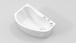 BellSan Акриловая ванна Дарина 165x110 R с гидромассажем – фотография-2