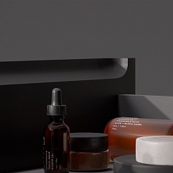 Equil Тумба под раковину Eltoro 70 2 ящика подвесная черный софт – фотография-4