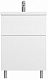 Am.Pm Мебель для ванной Gem 60 белая глянцевая, напольная, с 2 ящиками – фотография-17