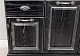 Акватон Мебель для ванной Жерона 85 черное серебро – картинка-6