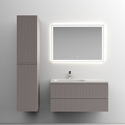 Sancos Тумба с раковиной Snob R 100 doha soft раковина Grace 101 L CN7014 – фотография-3