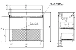 Aquanet Мебель для ванной Ирис New 100 белая – фотография-21