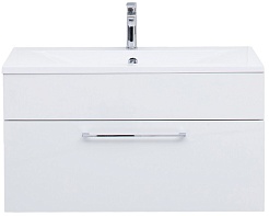 De Aqua Мебель для ванной Кубика 90, зеркало Экстра EXT 90 – фотография-2