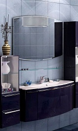 Акватон Полка стеклянная "Севилья 120" для ванной – фотография-2