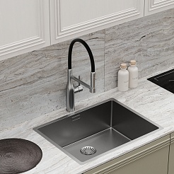 Sancos Смеситель для кухни Pride SC4011BNG нержавеющая сталь – фотография-5