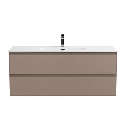 BelBagno Тумба под раковину Kraft 120 подвесная Бежевый матовый – фотография-2