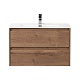 BelBagno Тумба под раковину Kraft 100 подвесная Rovere tabacco – фотография-15