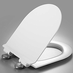 Esbano Сиденье для унитаза Garcia белое матовое – фотография-1