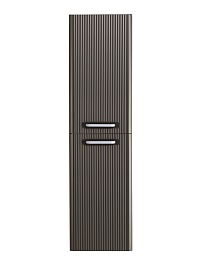 BelBagno Шкаф подвесной Due 40/150 оружейная сталь ручки Белые – фотография-2