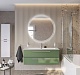 Cezares Тумба с раковиной Eco Cer-N 120 фисташковый софт CZR-8073-120 ручки серые – картинка-17