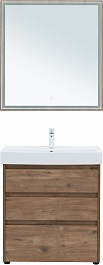 Aquanet Мебель для ванной Nova Lite 75 дуб рустикальный – фотография-1