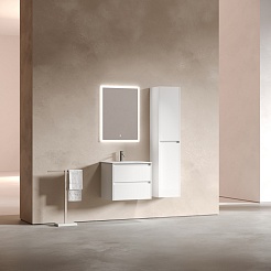 Sancos Мебель для ванной Libra 60 белый глянец – фотография-2