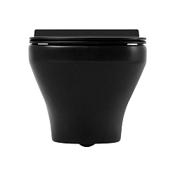 BelBagno Унитаз подвесной Sela BB3201CHR-MB/BB3201SC-MB – фотография-3