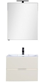 Aquanet Тумба с раковиной "Алвита 70" крем – фотография-7