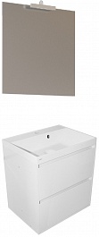 Mixline Мебель для ванной Аврора 60 белая – фотография-1