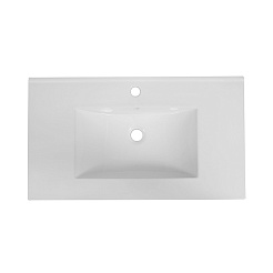 Зов Мебель для ванной Дион 100 подвесная серо-синий – фотография-8