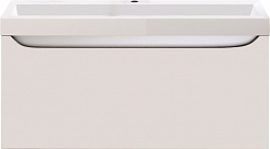 Aqwella Тумба с раковиной Верона 80 белая – фотография-1