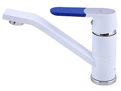 Frap Смеситель для кухни H34 F4534 белый – фотография-1