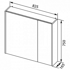 Aquanet Мебель для ванной Остин 85 белая – фотография-9