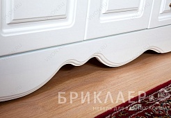 Бриклаер Мебель для ванной Анна 120 белая – фотография-5