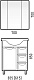 Corozo Мебель для ванной Монро 65 – фотография-25