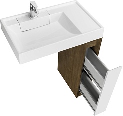 Акватон Тумба под раковину Лондри 20 дуб кантри – фотография-4