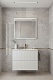 Aquanet Мебель для ванной Джейн (Flat) 80 подвесная белая матовая – фотография-26