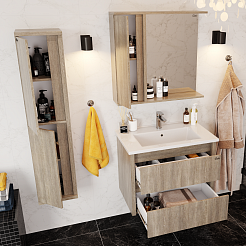 Onika Мебель для ванной Амара 75.13 подвесная баменда – фотография-4
