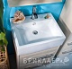 Бриклаер Мебель для ванной Чили 55 светлая лиственница – фотография-10