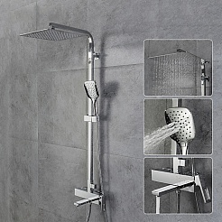 Gappo Смеситель для вынны G18 G2418-1 хром – фотография-2