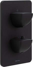 Allen Brau Смеситель для душа Infinity 5.21116-31 (с внутренней частью, 1 выход) черный матовый – фотография-1