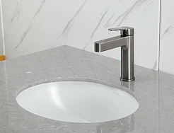 Gappo Смеситель для раковины G99-39 G1099-39 оружейная сталь – фотография-2