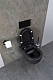 Allen Brau Унитаз подвесной Priority 4.31001.31 чёрный матовый с крышкой 4.31004.31 – фотография-35